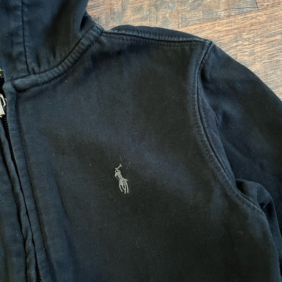 Polo by Ralph Lauren Navy Hoodie for Kids - Picture 4 of 6